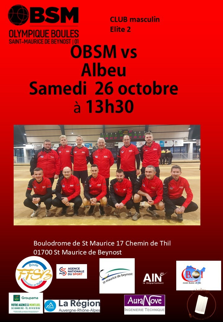 Club masculin vs Albeu