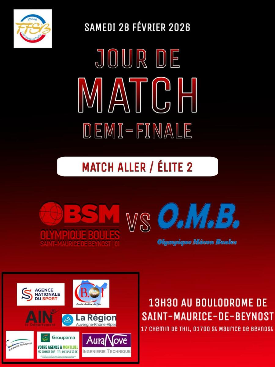 Demi finale aller Elite 2