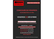 1er concours du vendredi